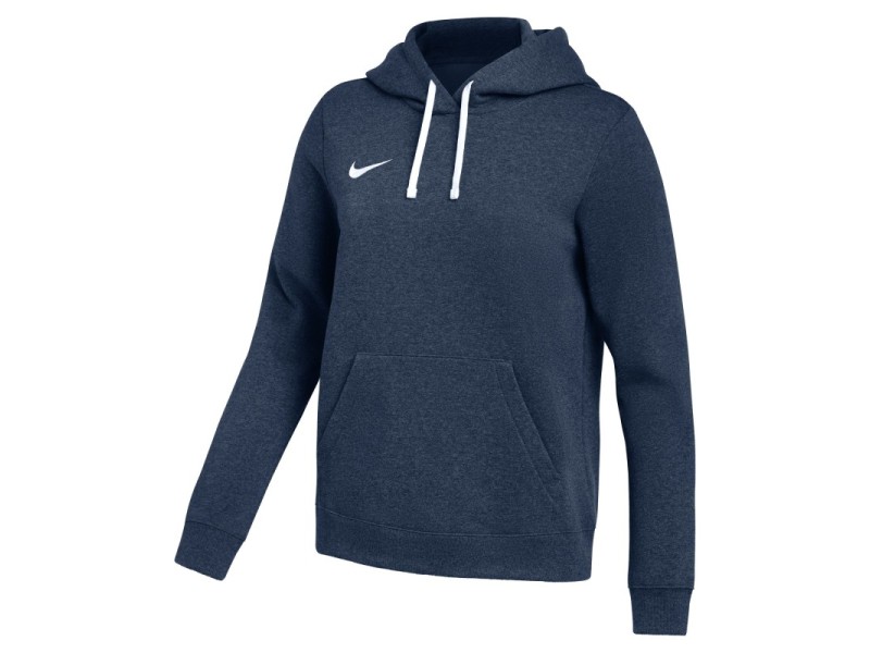 NIKE PARK 26 FLC PO HOODIE W. - MIDNIGHT NAVY/WHITE