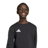 ADIDAS ENTRADA26 SWEAT TOP JR. - BLACK/WHITE