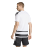 ADIDAS HOOPED26 JERSEY - WHITE/BLACK