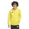 ADIDAS ENTRADA26 FULL ZIP HOODIE JR. - TMYELL/BLACK