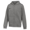 NIKE PARK 26 HOODED FZ JR. - DK GREY HEATHER/BLACK