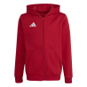 ADIDAS ENTRADA26 FULL ZIP HOODIE JR. - TEPORE/WHITE