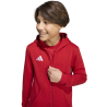 ADIDAS ENTRADA26 FULL ZIP HOODIE JR. - TEPORE/WHITE
