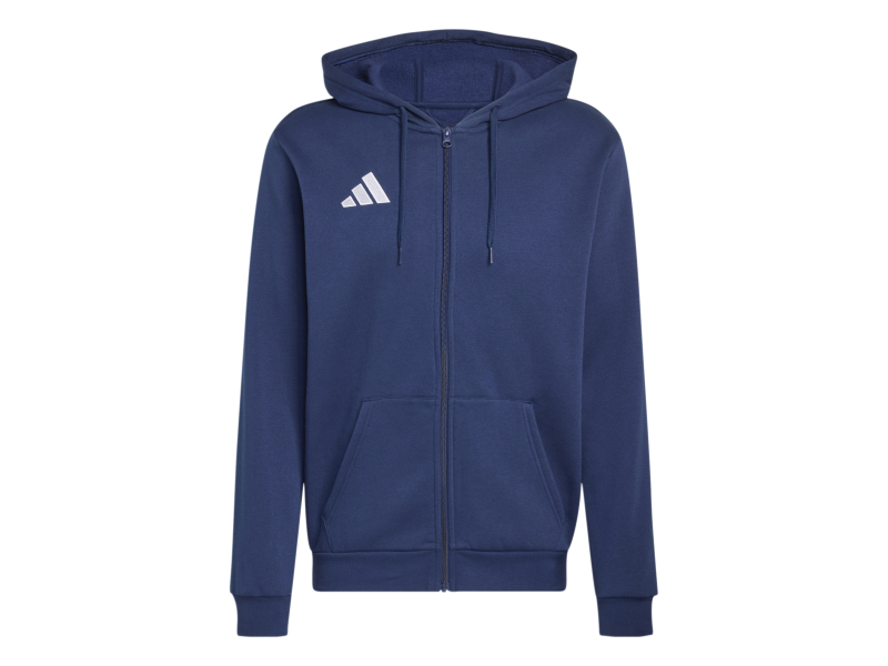 ADIDAS ENTRADA26 FULL ZIP HOODIE - TENABL/WHITE
