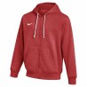 NIKE PARK 26 HOODED FZ - UNIVERSITY RED/WHITE