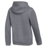 NIKE PARK 26 FLC PO HOODIE JR. - CHARCOAL HEATHR/WHITE