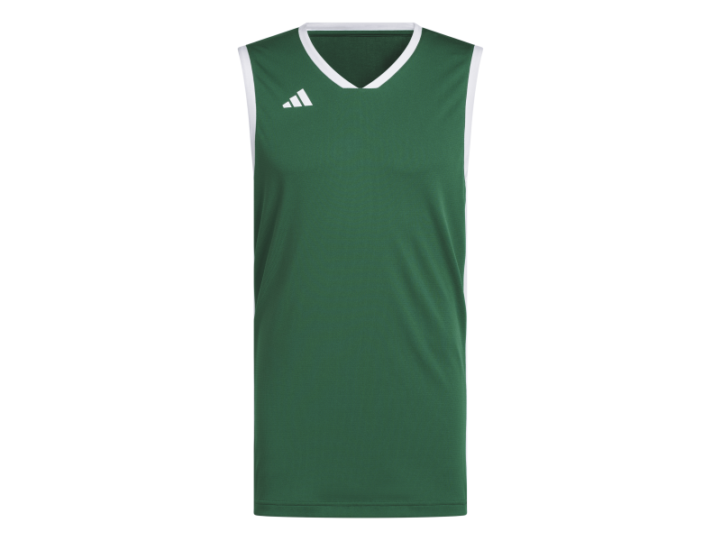 ADIDAS PULSE SPEED BBALL JERSEYS - DRKGRN/WHITE