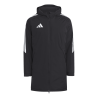 ADIDAS TIRO26 STADIUM PARKA - BLACK/WHITE