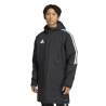 ADIDAS TIRO26 STADIUM PARKA - BLACK/WHITE