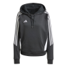 ADIDAS TIRO24 SW HOOD W - BLACK/WHITE