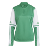 ADIDAS SQUADRA25 TRAINING TOP - TEAM GREEN/WHITE