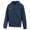 NIKE PARK 26 HOODED FZ JR. - MIDNIGHT NAVY/WHITE