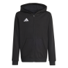 ADIDAS ENTRADA26 FULL ZIP HOODIE JR. - BLACK/WHITE