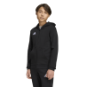 ADIDAS ENTRADA26 FULL ZIP HOODIE JR. - BLACK/WHITE