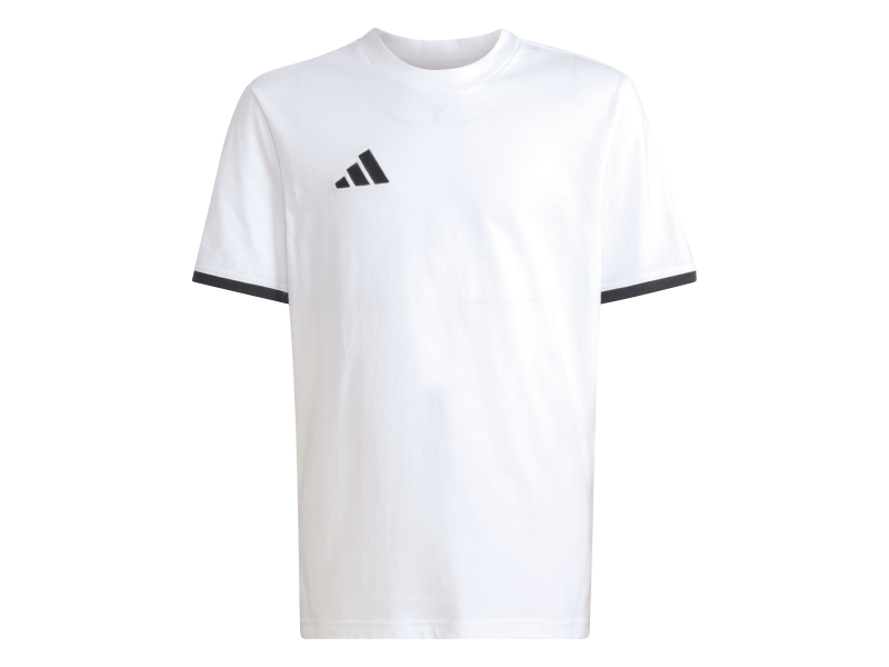 ADIDAS ENTRADA 26 TEE JR. - WHITE/BLACK