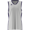 ADIDAS PULSE SPEED BBALL JERSEYS - WHITE/TMCOPR