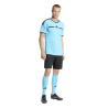 ADIDAS REFEREE 26 JERSEY - BRCYAN/BLACK