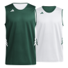 ADIDAS EVERYDAY PRO BBALL JERSEYS - DRKGRN/WHITE