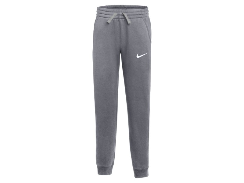 NIKE PARK 26 PANT JR. - CHARCOAL HEATHR/WHITE
