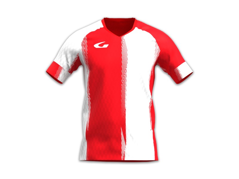 GEMS MAGLIA DYNAMO - ROSSO/BIANCO