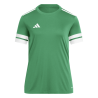 ADIDAS SQUADRA25 JERSEY SHORT SLEEVE - TEAM GREEN/WHITE