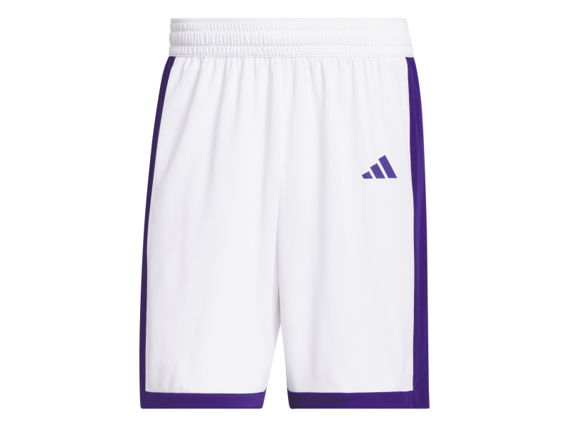 ADIDAS PULSE SPEED BBALL SHORTS - WHITE/TMCOPR