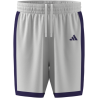 ADIDAS PULSE SPEED BBALL SHORTS - WHITE/TMCOPR