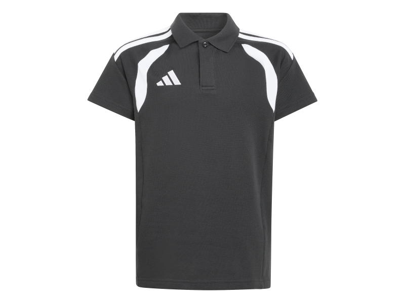 ADIDAS TIRO26 LEAGUE POLO JR. - BLACK/WHITE