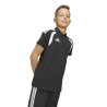 ADIDAS TIRO26 LEAGUE POLO JR. - BLACK/WHITE