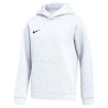 NIKE PARK 26 FLC PO HOODIE JR. - WHITE/BLACK