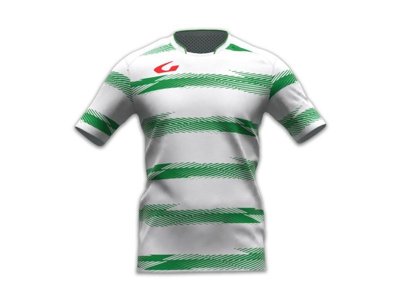 GEMS MAGLIA SOUNDER - BIANCO/VERDE