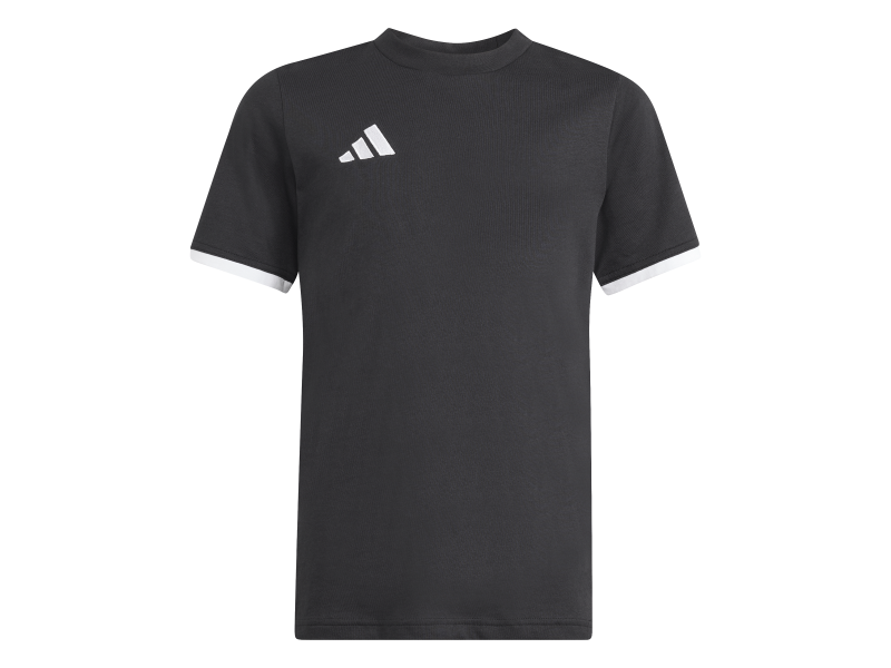 ADIDAS ENTRADA 26 TEE JR. - BLACK/WHITE