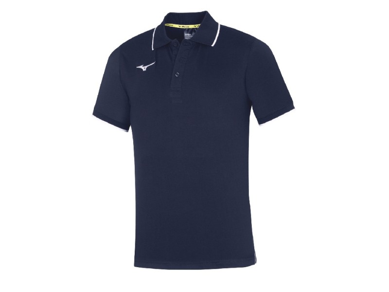 MIZUNO POLO - NAVY/WHITE