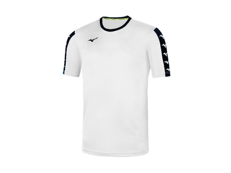 MIZUNO MAGLIA NARA JR - BIANCO/BLU