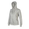 MIZUNO SWEAT FZ HOODIE W - HEATHER GREY