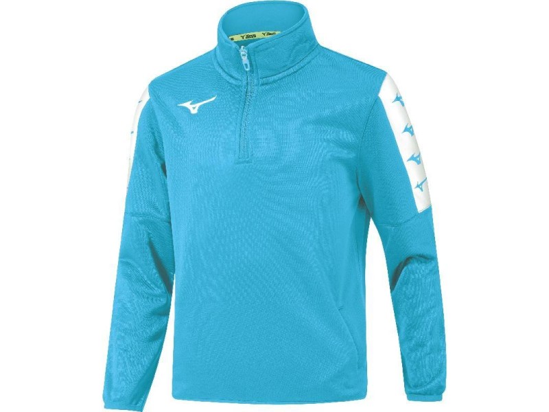 MIZUNO FELPA NARA TRAINING TOP - CELESTE