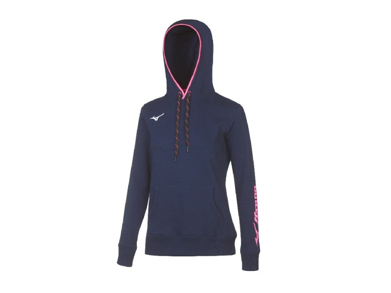 MIZUNO SWEAT HOODIE - NAVY