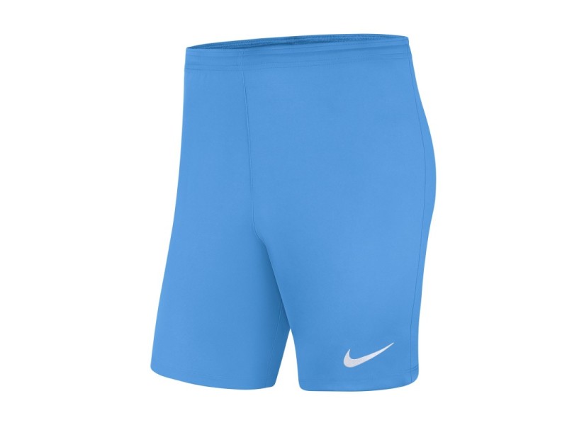 NIKE PANTALONCINO PARK 3 - UNIVERSITY BLUE/WHITE