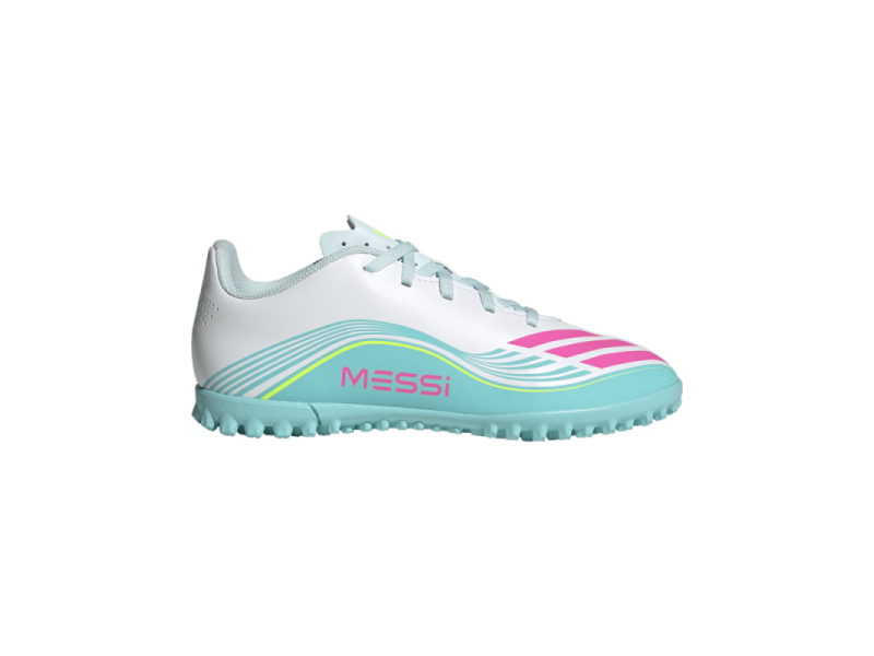 ADIDAS SCARPA F50 MESSI CLUB TF JR. - FTWWHT/LUCPNK