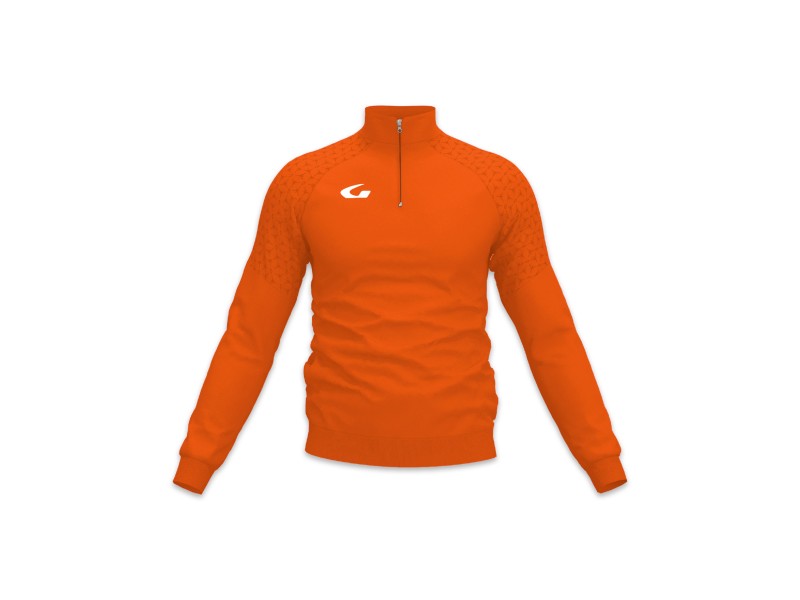 GEMS FELPA VELEZ - ARANCIO/BIANCO