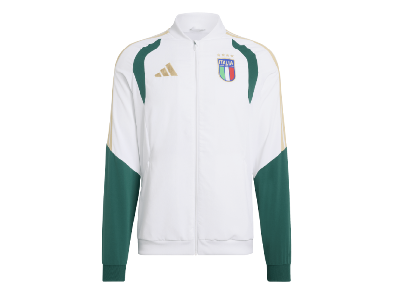 ADIDAS FIGC PRE. JACKET 25/26 - WHITE