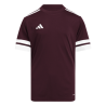 ADIDAS SQUADRA25 JERSEY SHORT SLEEVE JR. - TEAM MAROON 2/WHITE