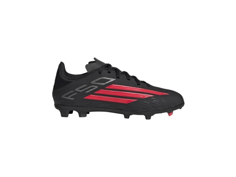 ADIDAS SCARPE F50 LEAGUE FG/MG JR. - CBLACK/LUCRED