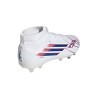 ADIDAS SCARPE F50 SPARKFUSION LEAGUE FG/AG JR. - FTWWHT/ROYBLU