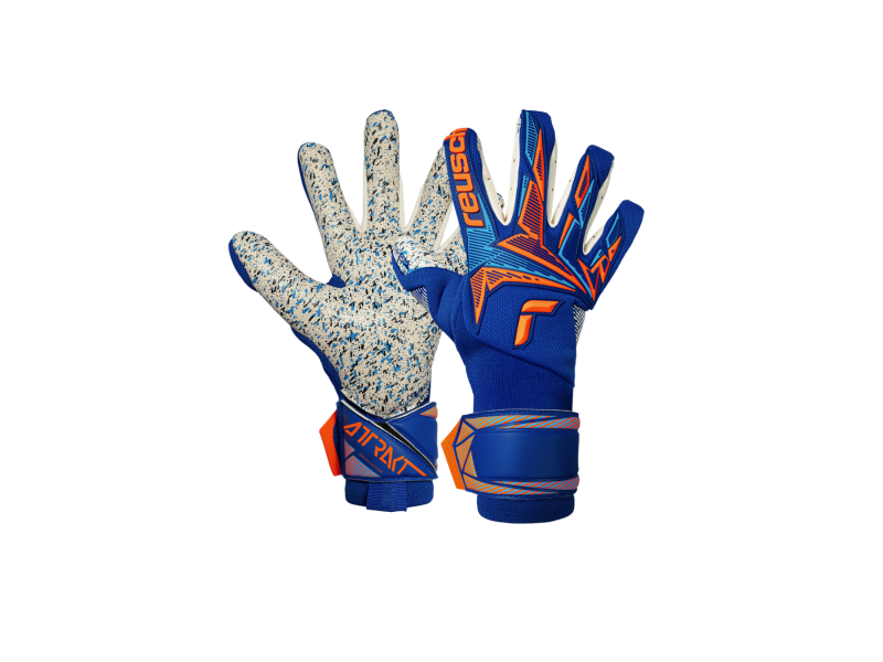 REUSCH ATTRAKT FREEGEL FUSION GOALIATOR - SHARP BLUE/SHOCKING ORANGE