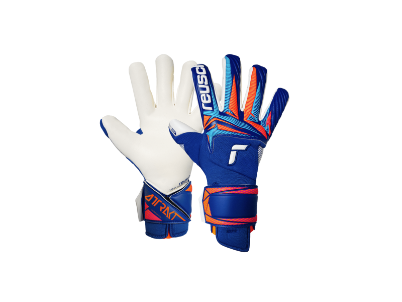 REUSCH ATTRAKT GOLD X GUARDIAN - SHARP BLUE/WHITE