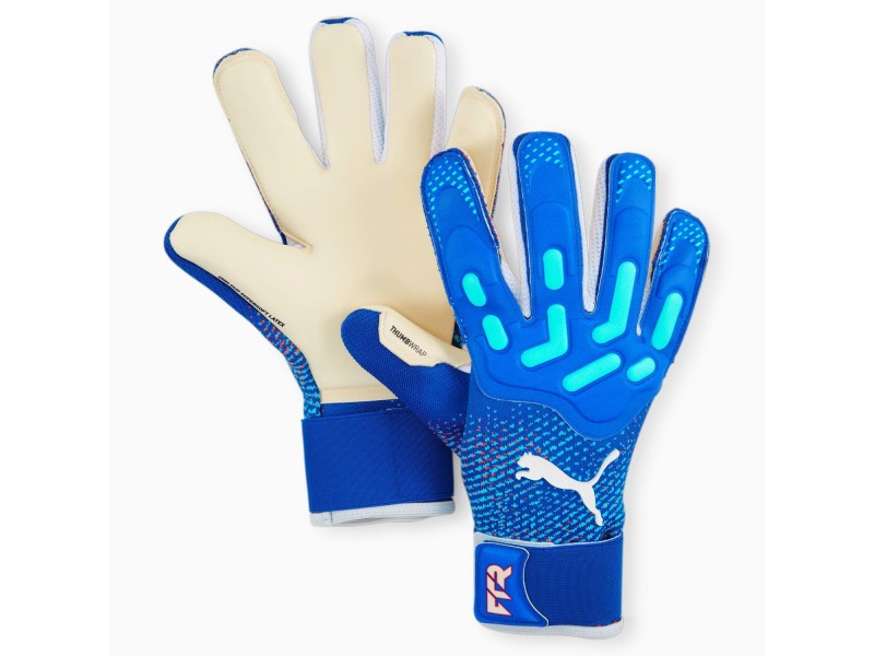PUMA GUANTI FUTURE PRO HYBRID - BLUE