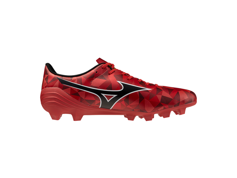 MIZUNO SCARPA MIZUNO ALPHA II SELECT FG - RED/BLACK