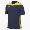 NIKE MAGLIA DRI-FIT PARK DERBY IV SS - MIDNIGHT NAVY/TOUR YELLOW