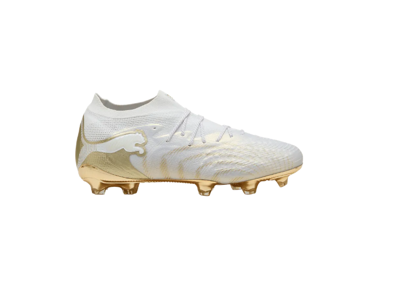 PUMA SCARPE FUTURE 9 ULTIMATE FG - PUMA WHITE/METALLIC GOLD